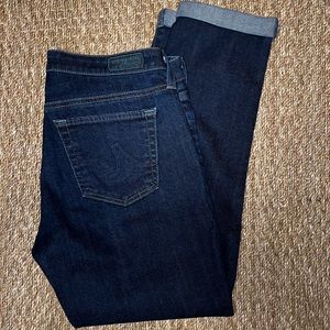 Gently Used AG Jeans The Stevie Rollup Size 28 denim